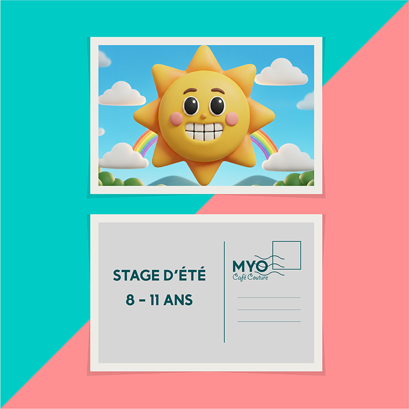 Stage de couture été enfant 8 à 11 ans