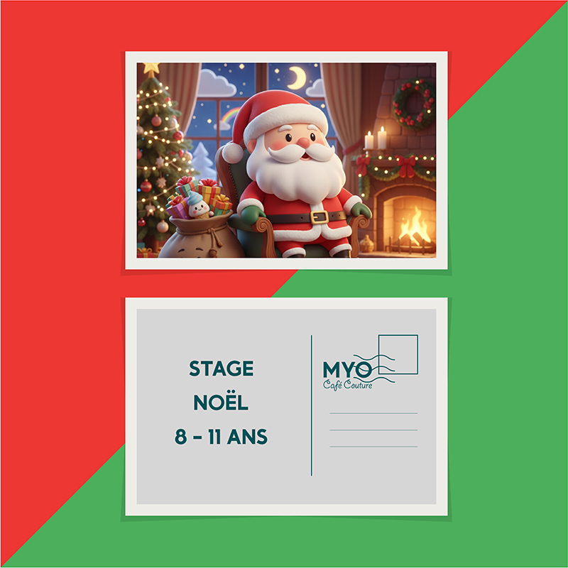 Stage de couture Noël enfant 8 à 11 ans