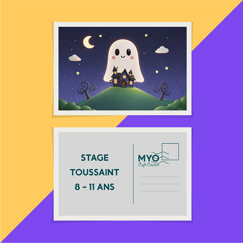 Stage de couture toussaint enfant 8 à 11 ans