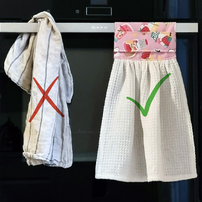 patron de couture l'essuie mains malin